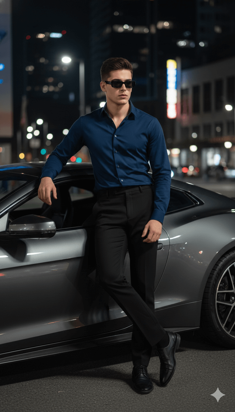 Car at night
