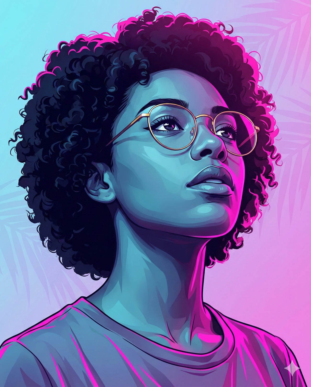 Neon Curls