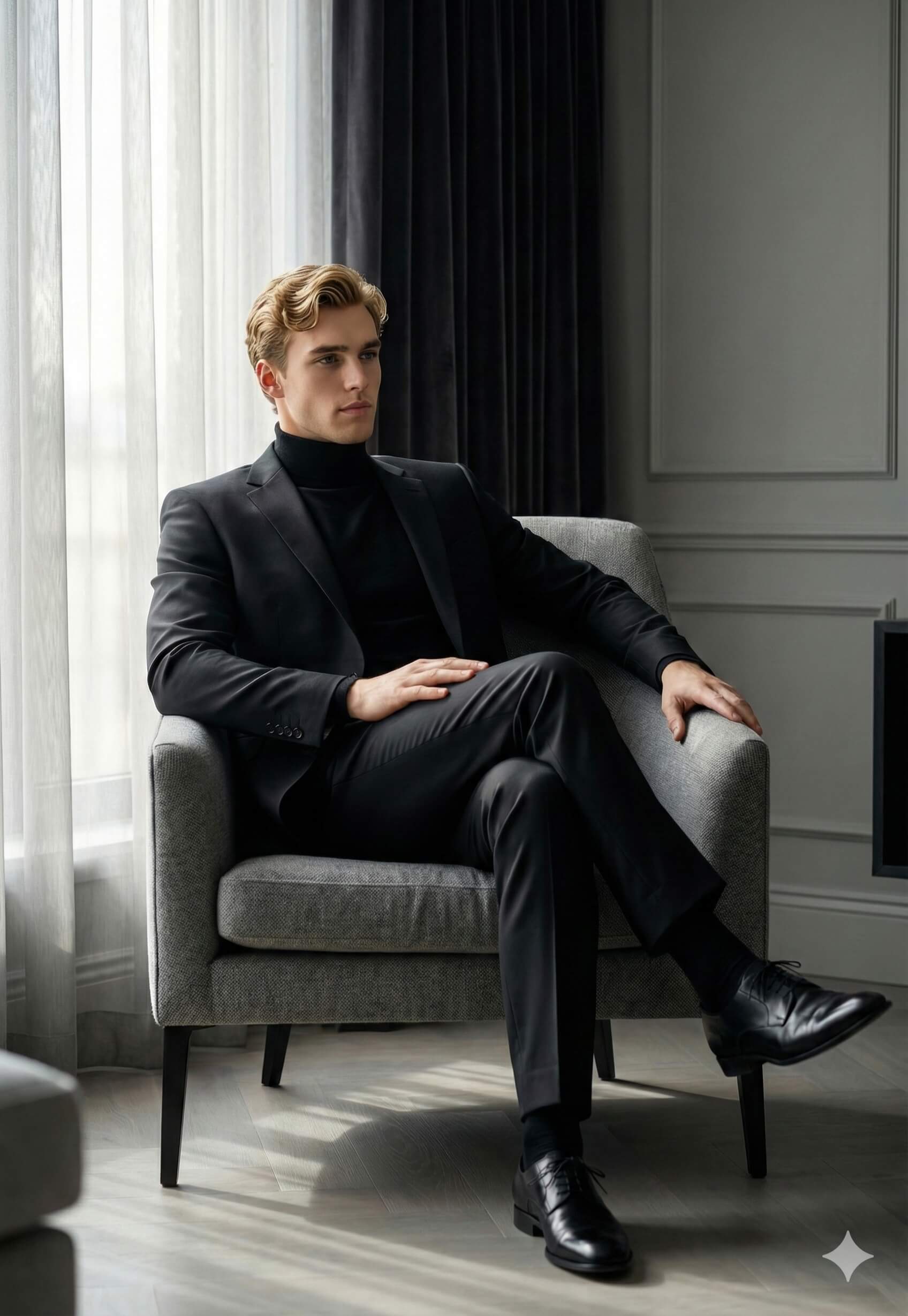 The Turtleneck Suit