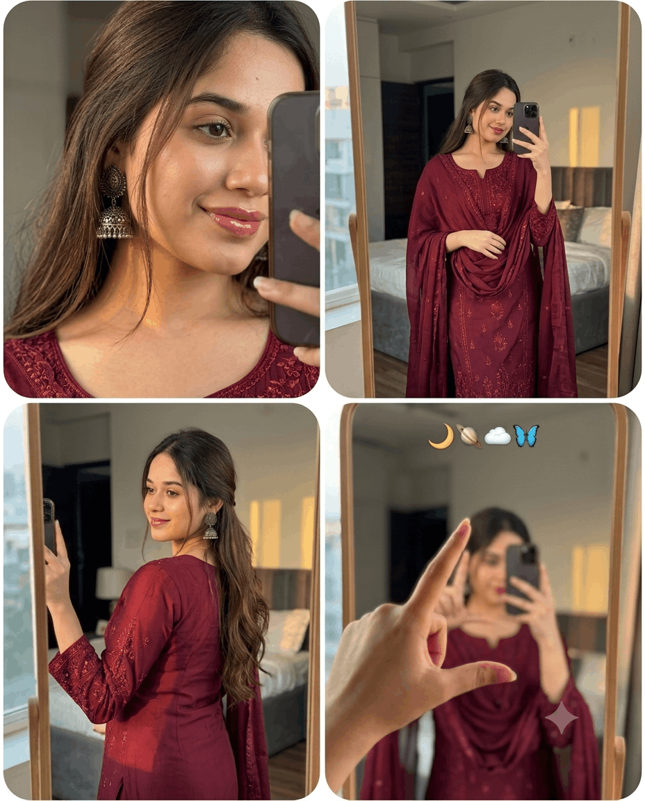 Editorial Mirror Collage