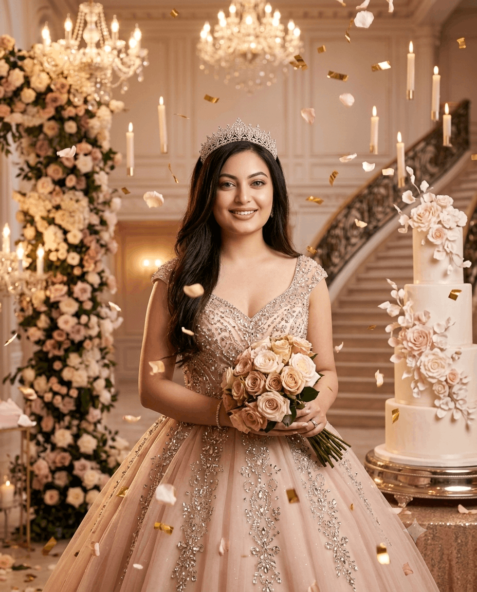 Luxury Birthday Princess Portrait